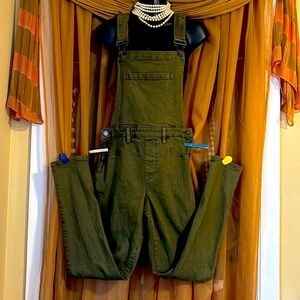 BLANK NYC Green Overalls-Size 27"